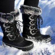 КАТО НОВИ водоустойчиви апрески KHOMBU Snow Boots North Star, 36 -37 боти, 100% ЕСТЕСТВЕНА КОЖА