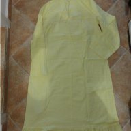 Нови памучни дебели жълти нощници, снимка 1 - Нощници - 11359609