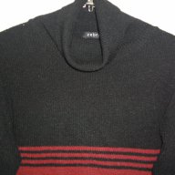 Трицветен хипереластичен пуловер "Zebra"fashion / голям размер , снимка 2 - Блузи с дълъг ръкав и пуловери - 16668537