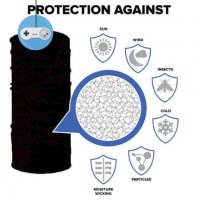 Маска кърпа за Лице Faceshield Face Shield Бандана Шал Airsoft, снимка 10 - Други - 24036990