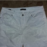 Бял памучен панталон 5 лв, снимка 7 - Панталони - 19079275