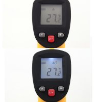 Безконтактен инфрачервен термометър с обхват -50 - 380°C, снимка 2 - Други инструменти - 21671410