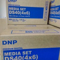 DNP DS40 Print Media 6x4" фото хартия за термосублимационнен принтер, снимка 1 - Чанти, стативи, аксесоари - 23790020