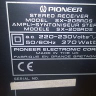 pioneer sx-205rds-stereo receiver-370 watts-rds-made in uk-внос швеицария, снимка 13 - Ресийвъри, усилватели, смесителни пултове - 8255551