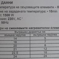   Нова стока.Поялник ( лепачка ) за полипропиленови тръби Ф20 Ф25 Ф32мм., снимка 2 - Други инструменти - 8409971