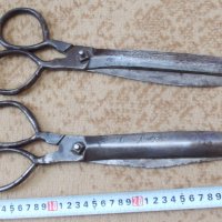  Чифт абаджийски ножици 1894г. и 1896г. , снимка 1 - Други ценни предмети - 26143233