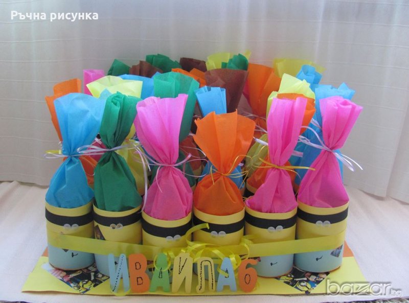 30броя миньони за лакомства, снимка 1