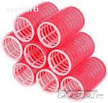 Залепващи ролки за коса - Комплект от 8 броя, снимка 1