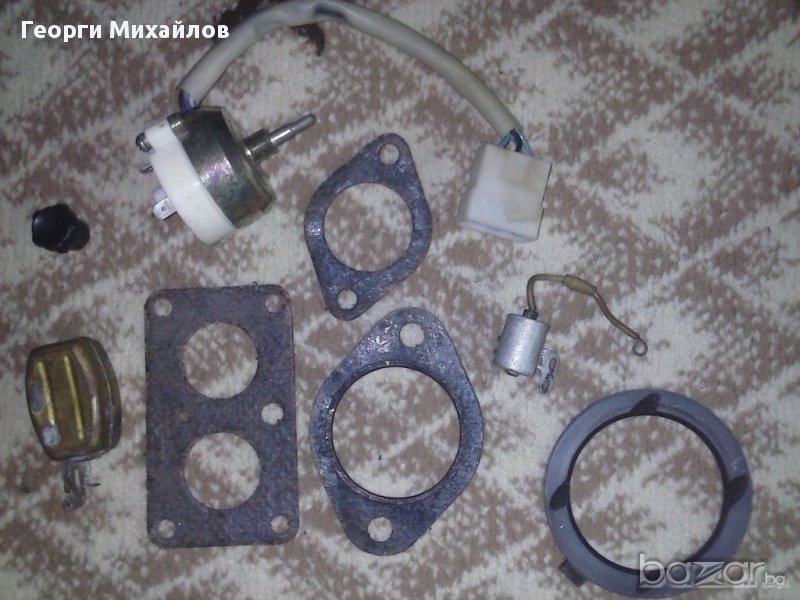 гарнитури, шайба, ключ за чистачки и подплавък за Волга газ 24, снимка 1