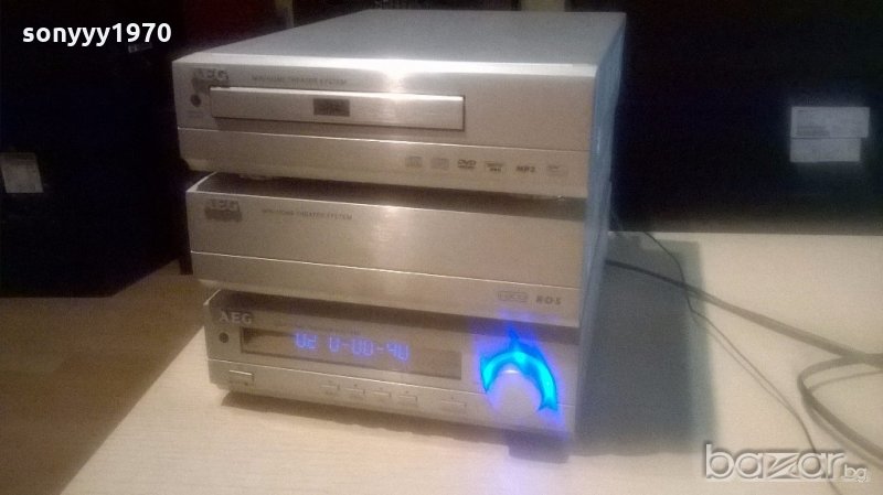 aeg dvd 4606hc-dvd/tuner/amplidier-внос швеицария, снимка 1