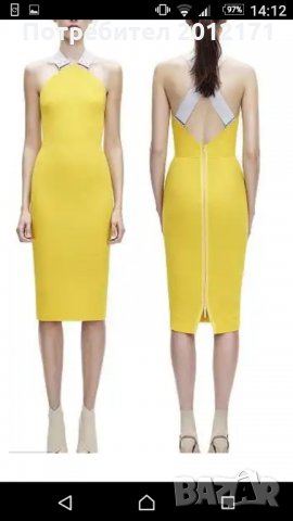 Рокля - по модел на Виктория Бекъм, снимка 2 - Рокли - 22495260