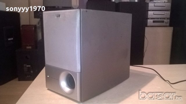 jvc sp-pw100 powered subwoofer-36х32х23см-внос швеицария, снимка 2 - Тонколони - 19127229