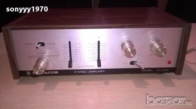 monacor model sa-340-amplifier-japan-внос швеицария, снимка 9 - Ресийвъри, усилватели, смесителни пултове - 12789010
