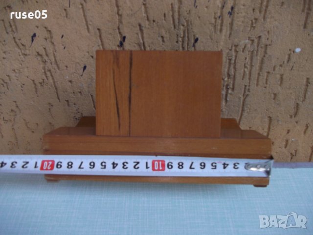 Моливник с чекмедже дървен от соца съветски, снимка 4 - Други ценни предмети - 25995190