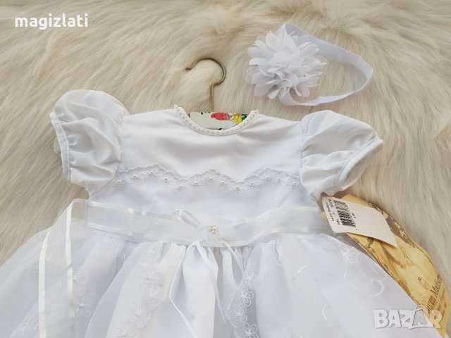 Детска рокля Lauren Madison 6-12 месеца - НОВА, снимка 14 - Бебешки рокли - 25983711