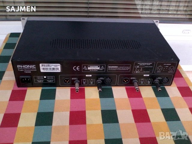 Phonic T8300 Tube Enhancer лампов предусилвател , снимка 8 - Декове - 25040622