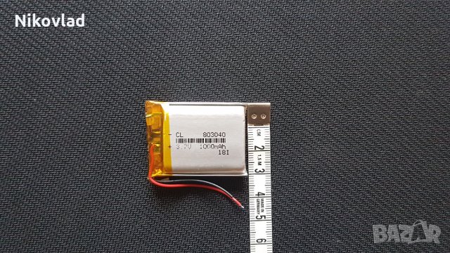 Батерия Li-Po 1000 mAh, снимка 4 - Друга електроника - 23405166