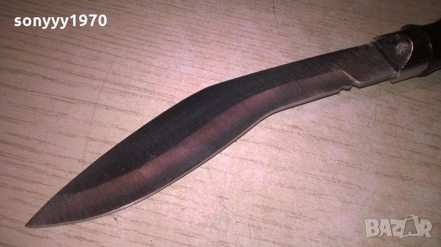кукри-ретро колекция-крив нож-23см-внос швеицария, снимка 13 - Колекции - 22570630