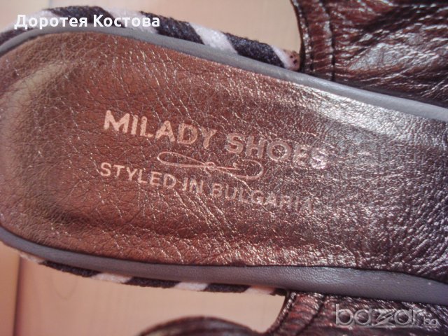 Нови ест. кожа сандали, снимка 7 - Сандали - 19232456