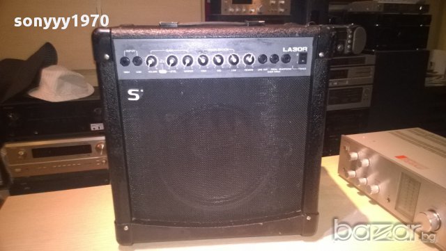 samick la30r-made in korea-44/44/25см-внос швеицария, снимка 2 - Ресийвъри, усилватели, смесителни пултове - 9841664