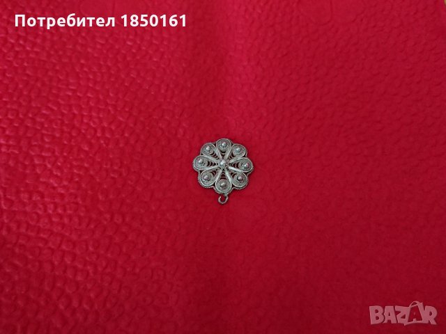  Сребърна висулка, снимка 2 - Колиета, медальони, синджири - 26194174