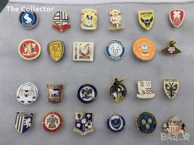 Футболни значки Англия - Pin badges UK, снимка 3 - Колекции - 25553600