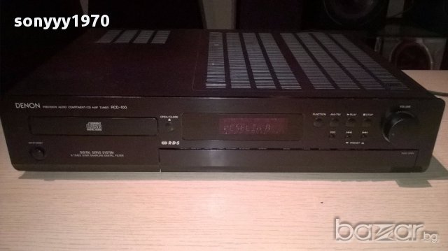 Denon rcd-100 receiver cd-внос швеицария, снимка 6 - Ресийвъри, усилватели, смесителни пултове - 12950924