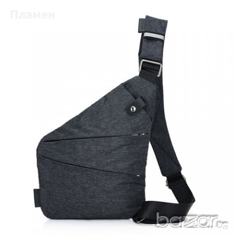 Мъжка спортно-елегантна текстилна чанта за през рамо DXYZ 31x27x19x17 , снимка 6 - Чанти - 20925079