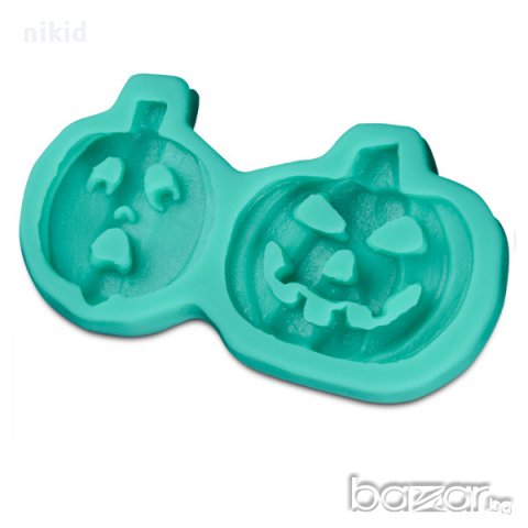 тиква фенер хелоуин хелуин halloween силиконов молд форма за декорация торта фондан шоколад и др