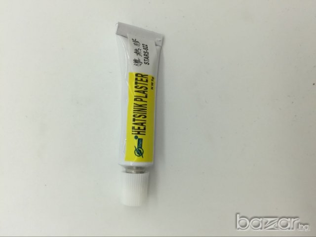 Термопроводящо силиконово лепило за радиатори за процесори, чипове, транзистори и др., снимка 3 - Други инструменти - 18813274