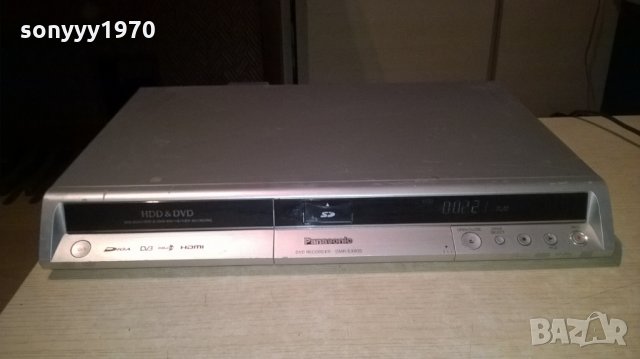 panasonic dmr-ex80s hdd/dvd hdmi-recorder-внос швеицария, снимка 3 - Плейъри, домашно кино, прожектори - 22538373