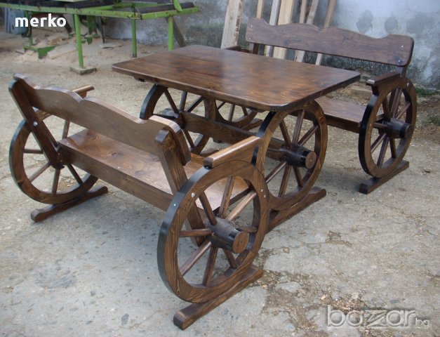 Градински комплект "КАРУЦА" 1300 / 700 / 750 Н, снимка 3 - Други - 11371080