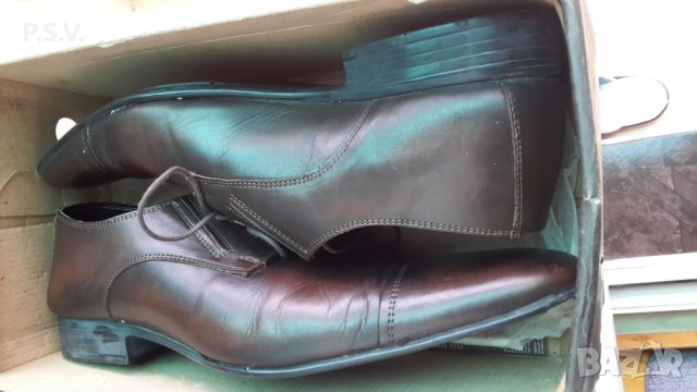 CLASICA-Итал.45н ест.кожа мъжки обувки, снимка 9 - Официални обувки - 24975334