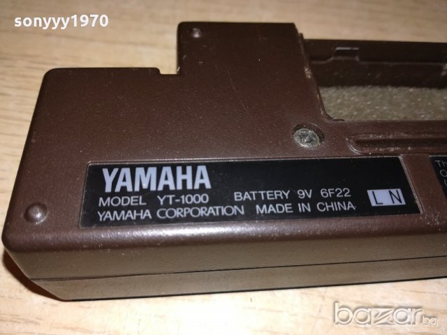 yamaha yt-1000 guitar/bass tuner-внос англия, снимка 15 - Струнни инструменти - 20694315