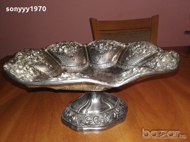 ретро купа-26х20х11см-внос швеицария, снимка 3 - Колекции - 20877525