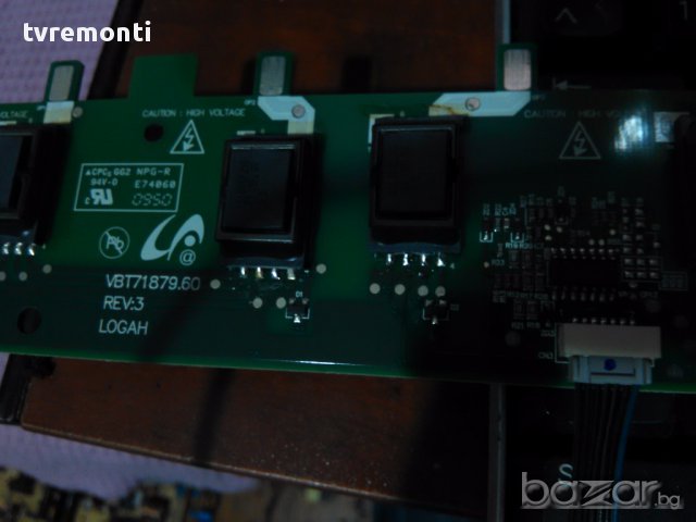 BACKLIGHT INVERTER VBT71879.60 REV:3, снимка 2 - Части и Платки - 13407804