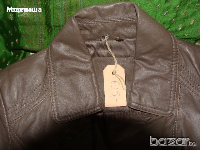  Ново vero moda естествена кожа ДАМСКО  яке РАЗПРОДАЖБА , снимка 3 - Якета - 21111575
