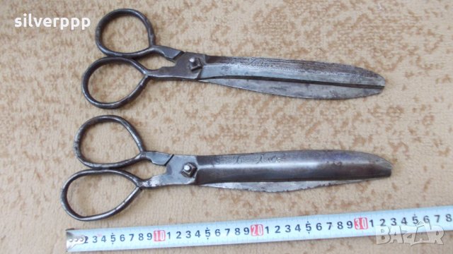  Чифт абаджийски ножици 1894г. и 1896г. 