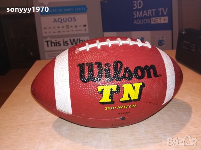 wilson tn-30x20см-топка за ръгби-внос швеция, снимка 2 - Колекции - 21517239