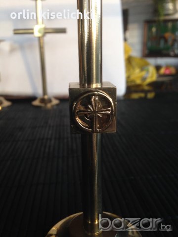 МЕСИНГ 3 братя Месинг - свещници, снимка 2 - Други стоки за дома - 21040531