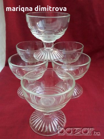 купи чаши  за сладолед   мелба ядки и др , снимка 4 - Антикварни и старинни предмети - 19013581