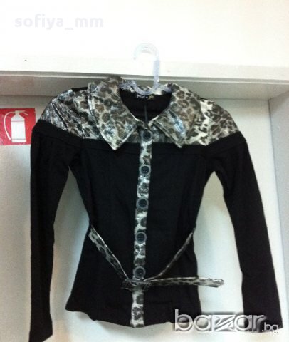 Дамски Суичър с кожа три модела, снимка 2 - Блузи с дълъг ръкав и пуловери - 10029539