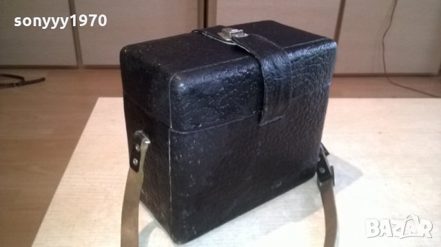quarz 5 made in ussr-ретро камера с кожен кобур-22х29х12см, снимка 6 - Камери - 25330781