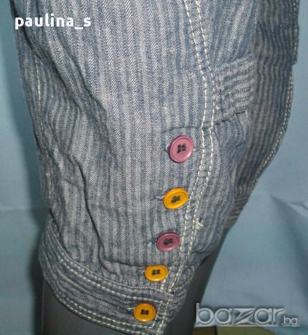 Дизайнерски дънкови бермуди "Monica Rica"® / малък размер , снимка 15 - Къси панталони и бермуди - 10680290
