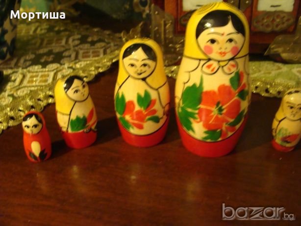  Оригинални Матрьошки 5 , снимка 2 - Колекции - 21024315
