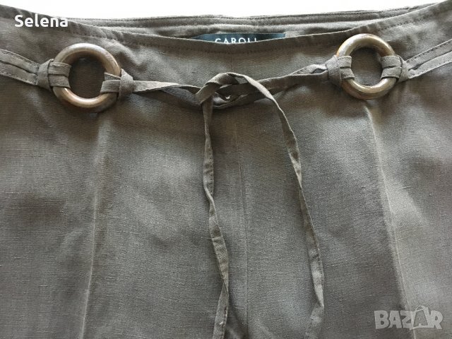 Кафяв летен панталон, снимка 4 - Панталони - 9049876