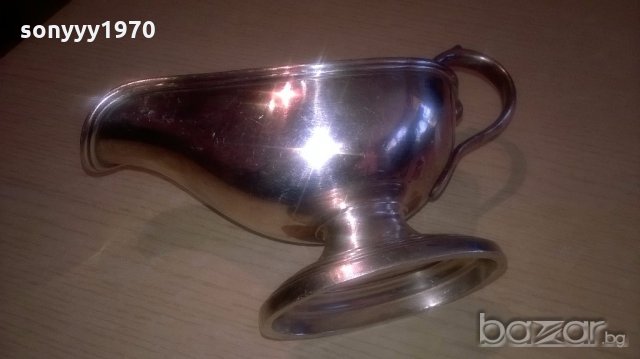 wellner-маркова сосиера-сребро-20х12х9см-внос швеицария, снимка 4 - Антикварни и старинни предмети - 18267065