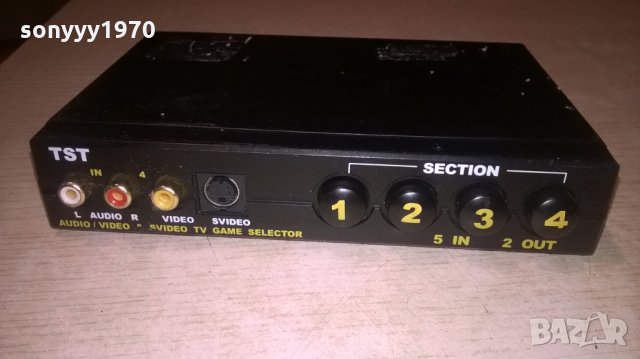 tst 5in 2out-внос швеция, снимка 3 - Ресийвъри, усилватели, смесителни пултове - 26169631