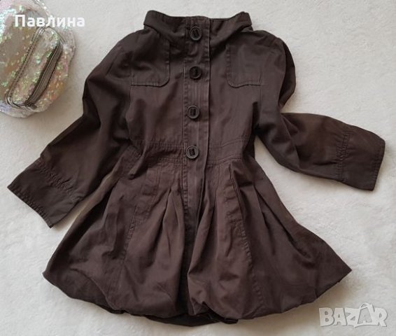 Палто Okaïdi 5 - 6 / ръст до 116 см. /, снимка 2 - Детски якета и елеци - 23092747