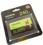 SSD 240GB ADATA SU650 SATA 6Gb/s - Нов твърд диск, запечатан, снимка 1